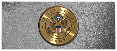 DNSEMP L 412 SH SL US Army Shimmer Silver
